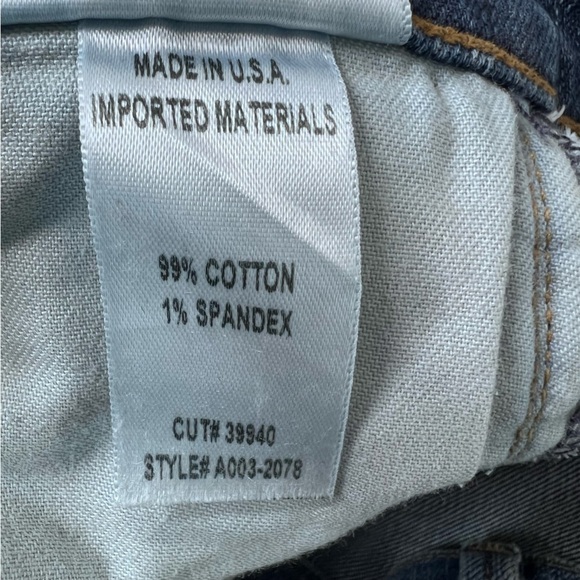 Agolde Distressed Skinny Jeans Size 24 - Picture 12 of 15